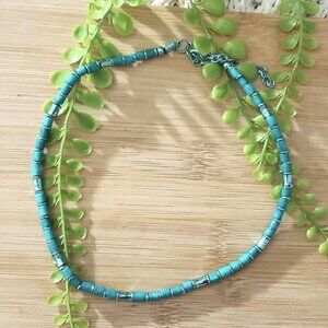 BOHO Teal Beach European Choker